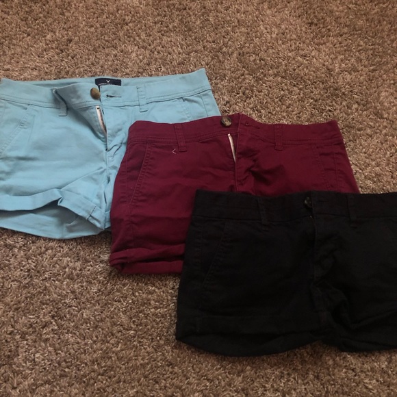 American Eagle twill shorts 3 pack - Picture 1 of 6